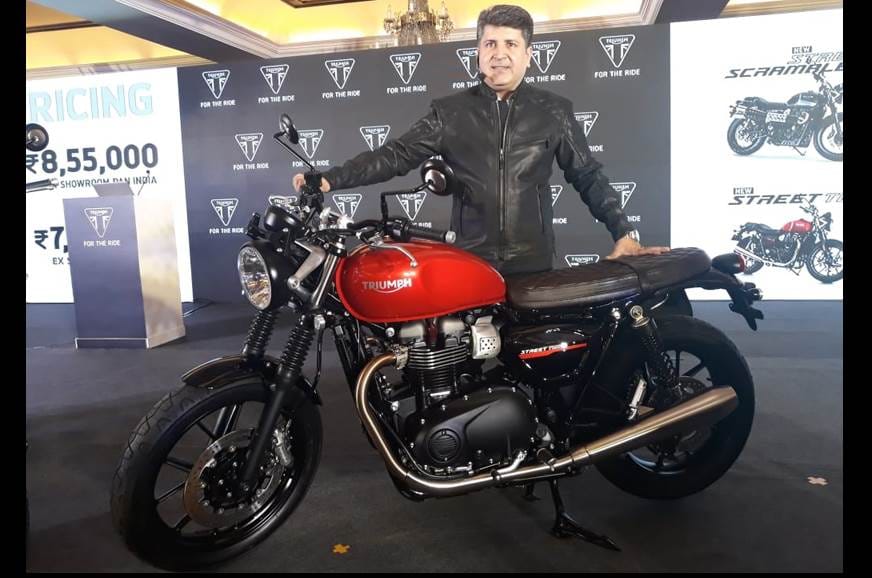 Triumph launches 2019 Street twin at Rs 745,000