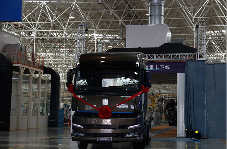 Geely launches world’s first methanol-powered heavy truck