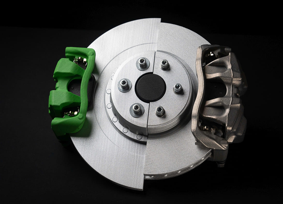 Continental develops lighter brake caliper for EVs