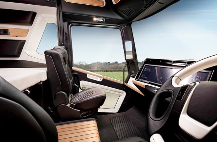 Hgv Cab Rops HVS unveils 40-tonne hydrogen truck with 600km range | Autocar Professional