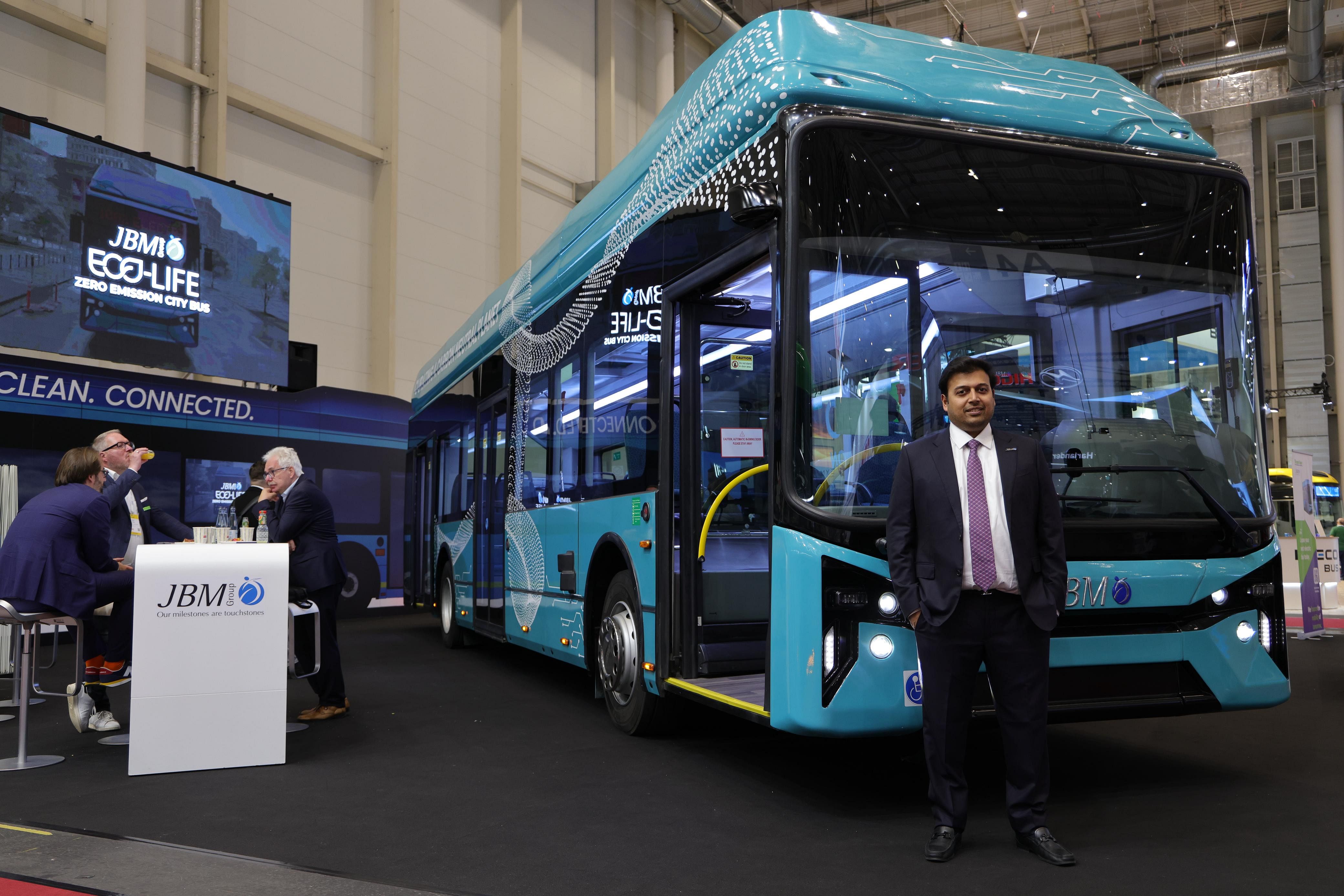 JBM Electric Vehicles Introduces ECOLIFE Electric Bus at UITP 2025, Enters European Market