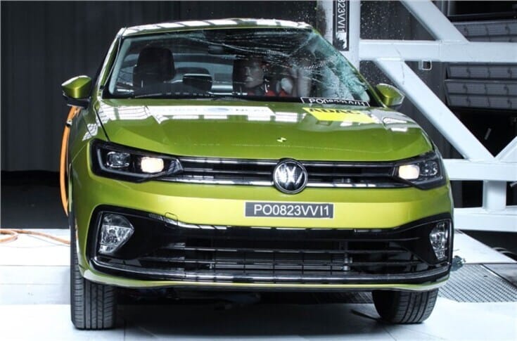Skoda Slavia and VW Virtus receive top safety rating in 2023 GNCAP crash tests