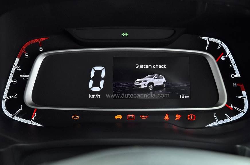 Kia Sonet’s digital instrument cluster is a Visteon unit