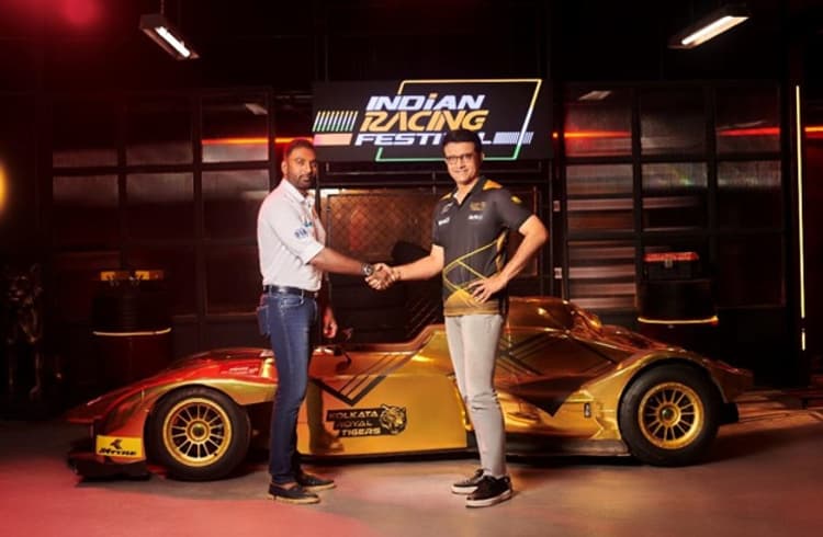 Owner Gf Racing Sourav Ganguly becomes owner of Kolkata Royal Tigers Racing Team ...