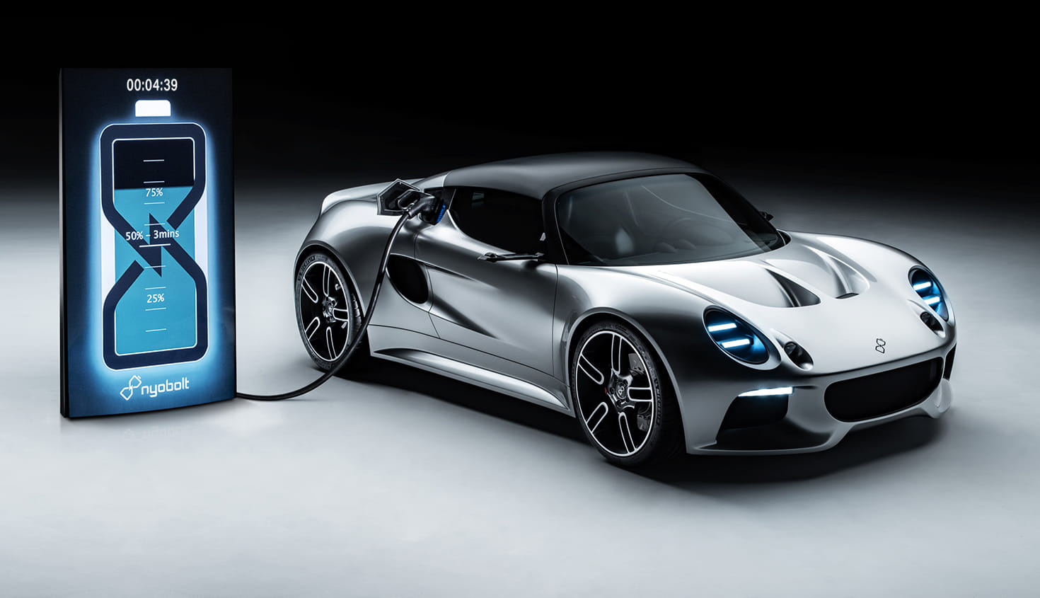 Nyobolt unveils six-minute-charge sports car