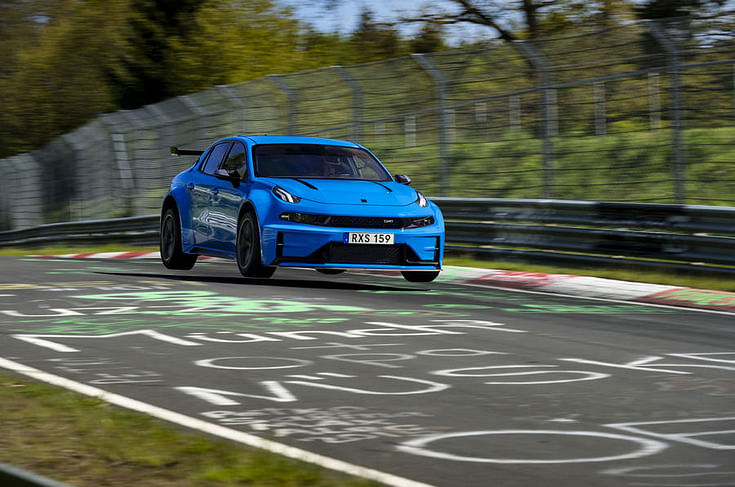 Lynk&amp;Co 03 Cyan Concept is fastest four-door at Nurburgring