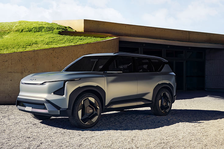 Kia reveals EV5 electric SUV concept, targets Chinese market