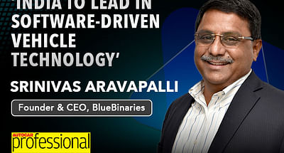 'India to lead in software-driven vehicle technology': Srinivas Aravapalli of BlueBinaries