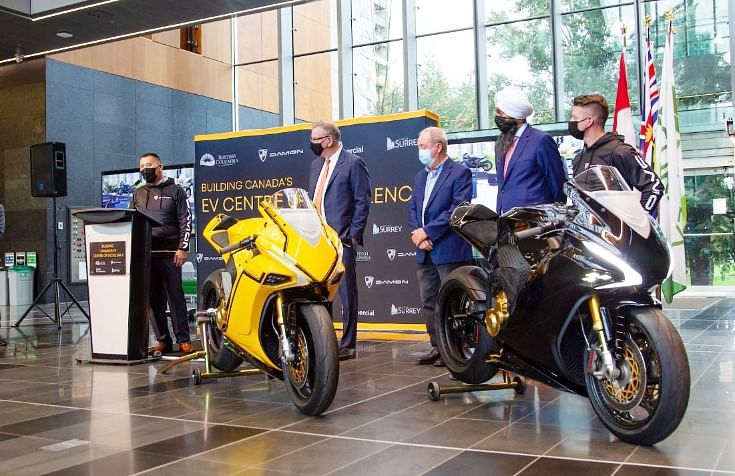 The new Damon manufacturing plant is expected to stimulate Surrey’s local economy with several hundred jobs.