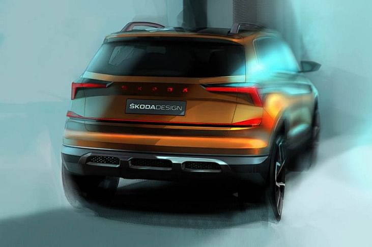Skoda&#39;s upcoming midsize SUV will be the first model based on the India-specific MQB A0 IN platform.