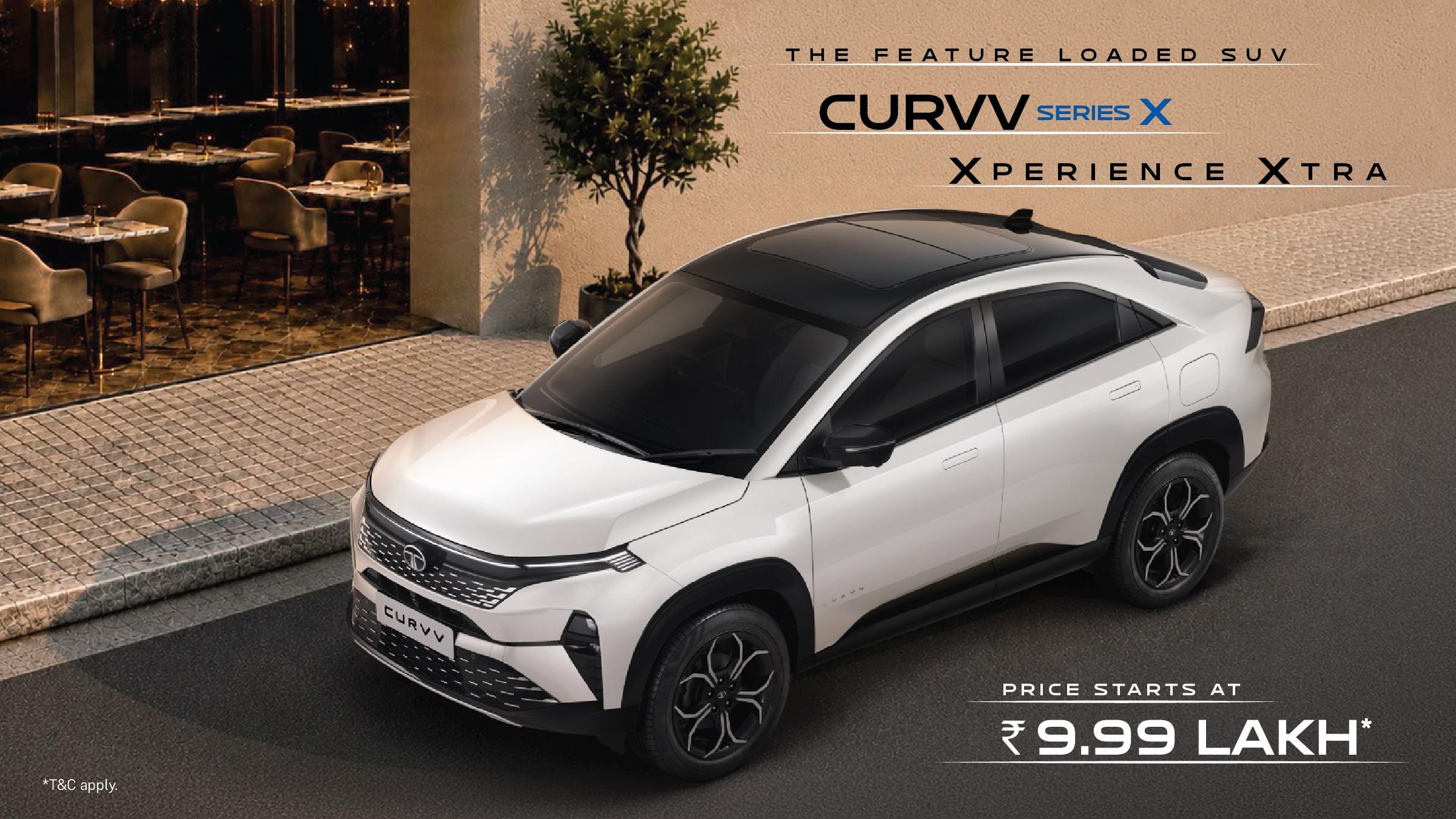Tata Launches Curvv Series X, Starting at ₹9.99 Lakh