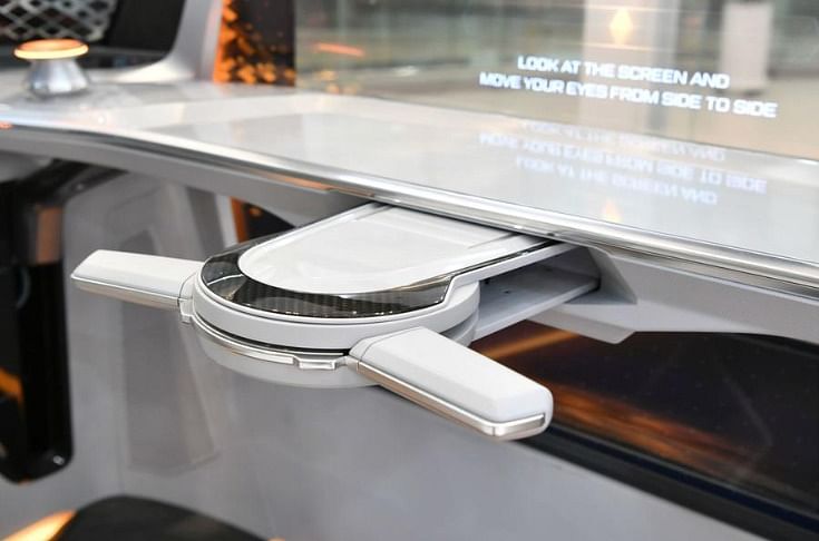 Hyundai Mobis develops foldable steering system