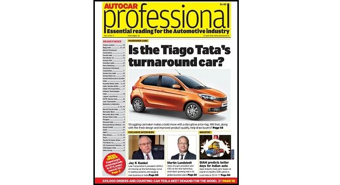 Autocar Professional’s April 15, 2016 issue rolls out