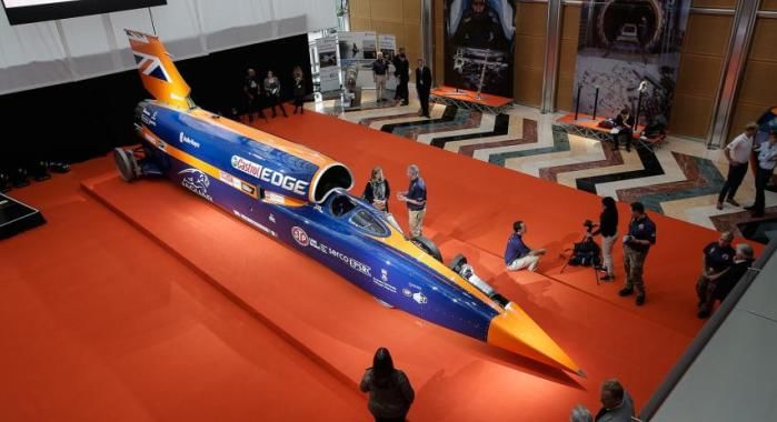 Bloodhound SSC – 1600 kph supersonic car to run in October 2017