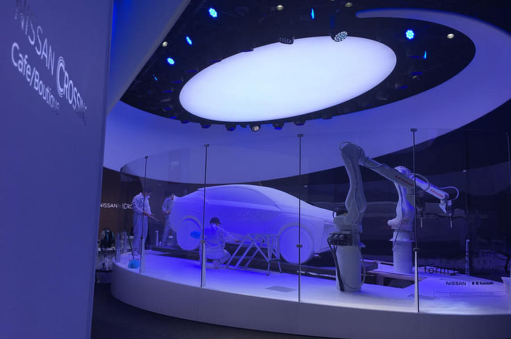 Nissan&#39;s new electric SUV snapped in Tokyo before motor show opens
