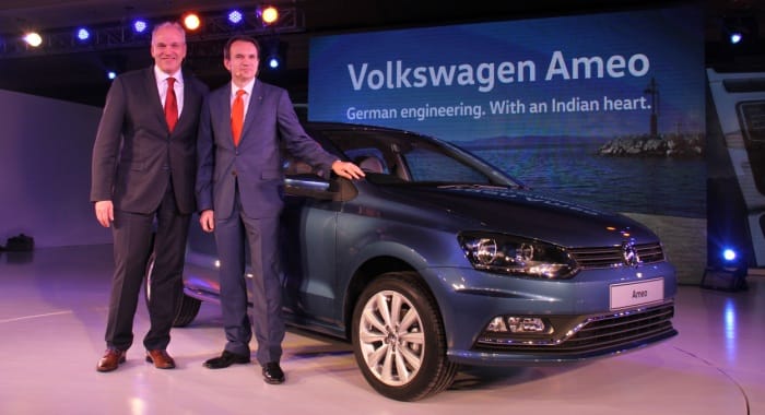 Volkswagen bets big on Ameo compact sedan for India
