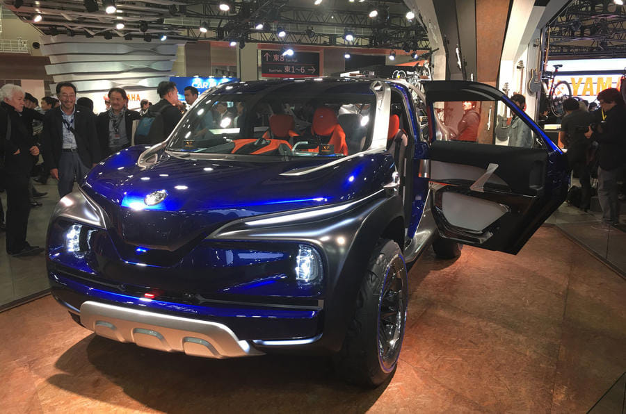 Yamaha Cross Hub Concept revealed at Tokyo motor show