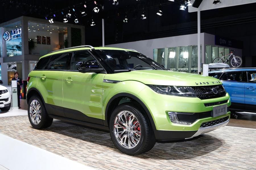 Chinese Range Rover Evoque-like LandWind X7 cleared of copycat design