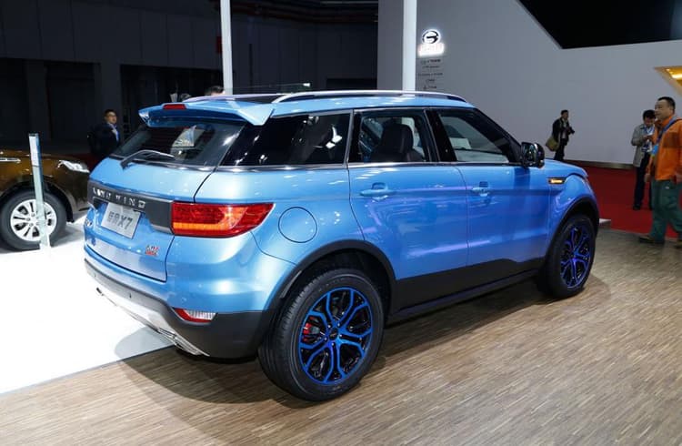 Chinese Range Rover Evoque-like LandWind X7 cleared of copycat design ...