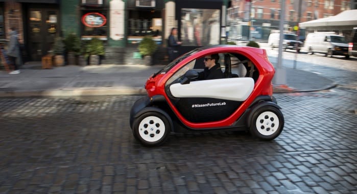 Nissan plugs micro-mobility at New York Auto Show