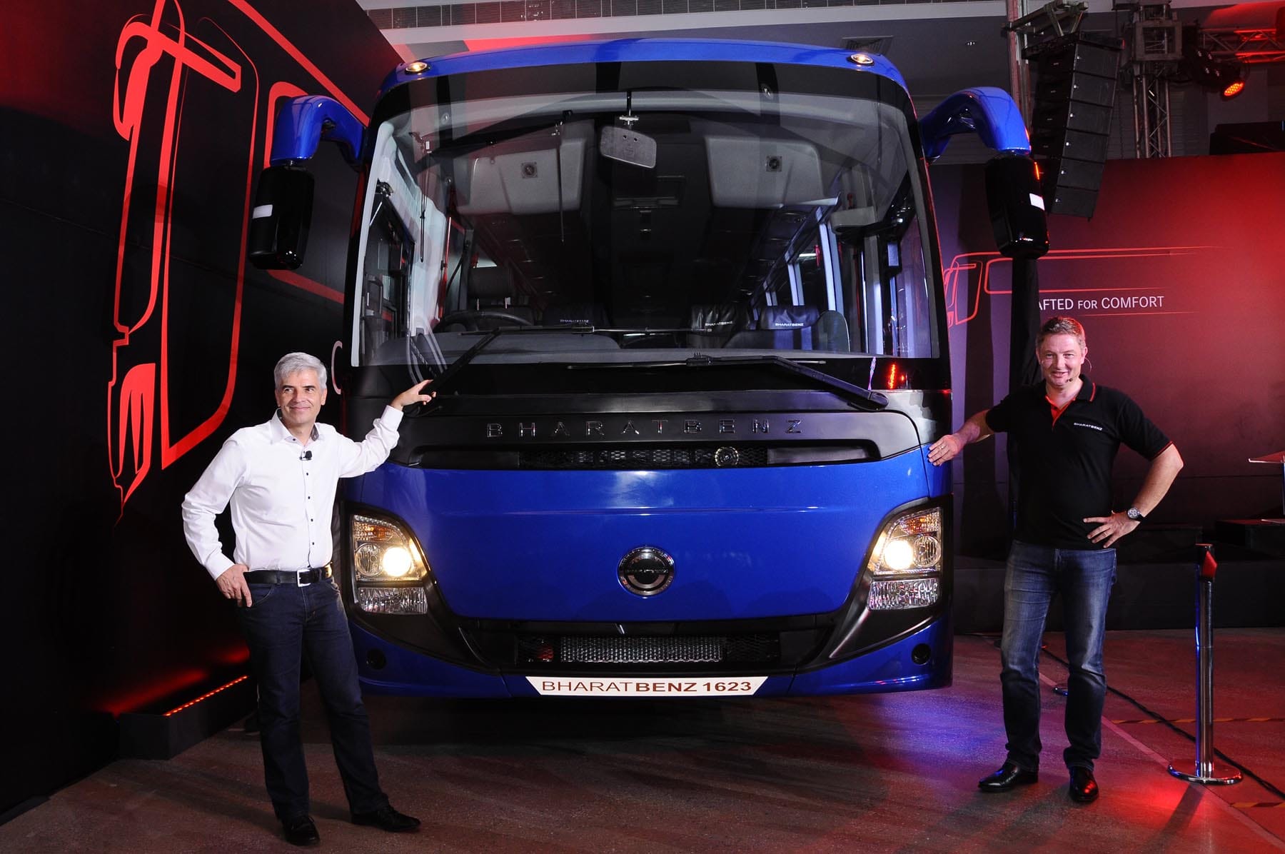 DICV launches new BharatBenz 16-tonne intercity coach