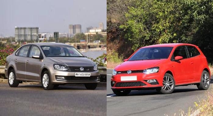 Volkswagen Vento, Polo get ABS as standard
