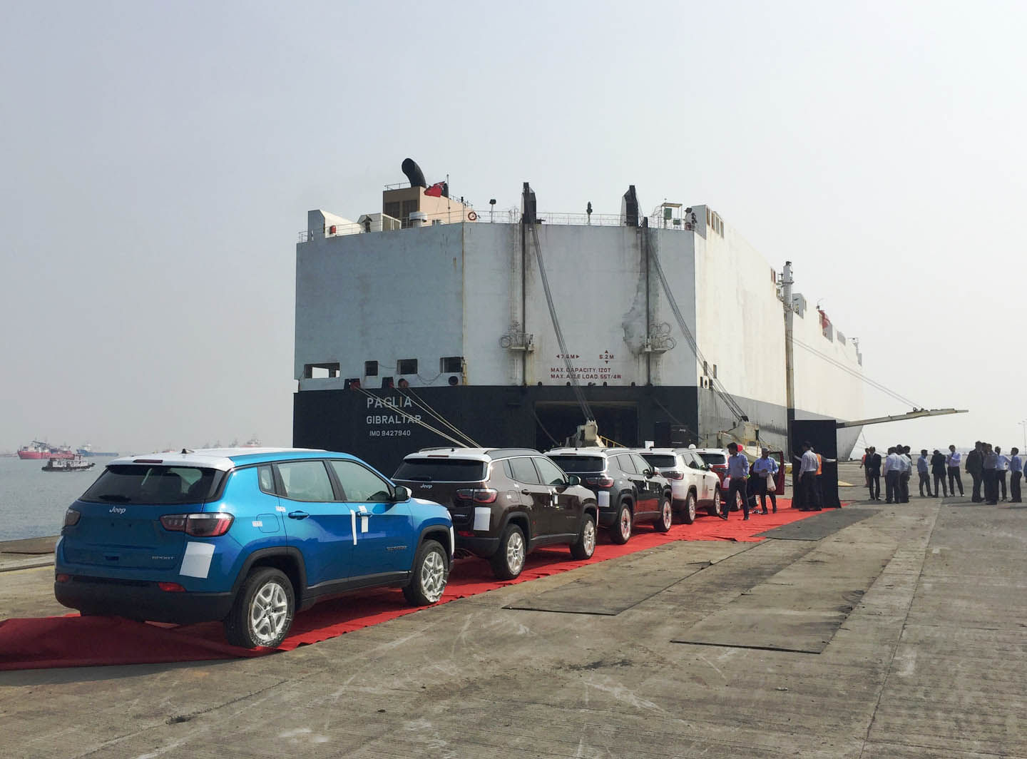India-made Jeep Compass sets sail for right-hand-drive markets