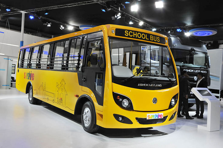 The Sunshine schoolbus will be launched first in Andhra Pradesh and subsequently in other key markets in India.