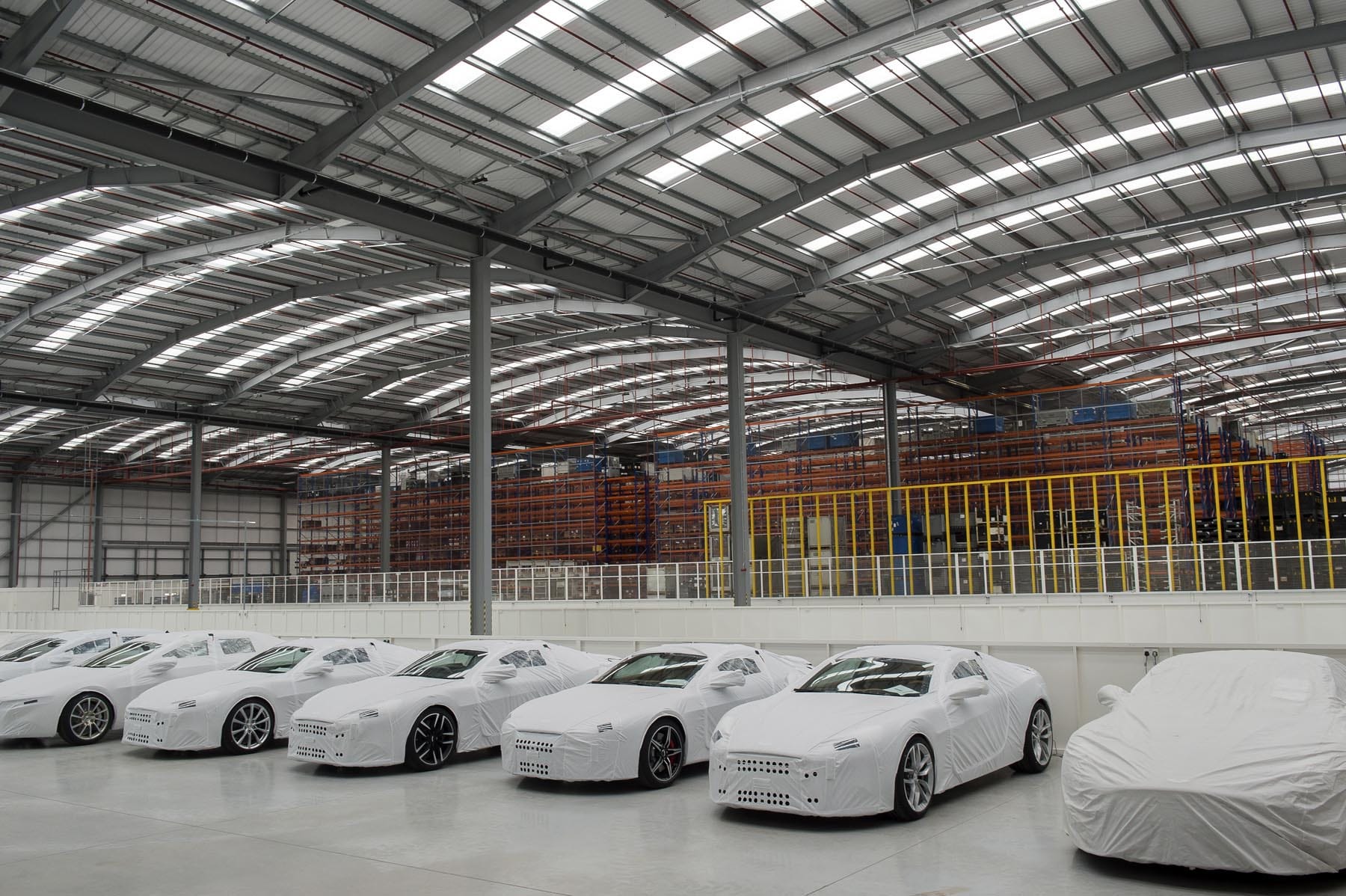Aston Martin opens new logistics hub near UK HQ