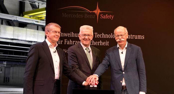 Mercedes-Benz opens new crash test centre