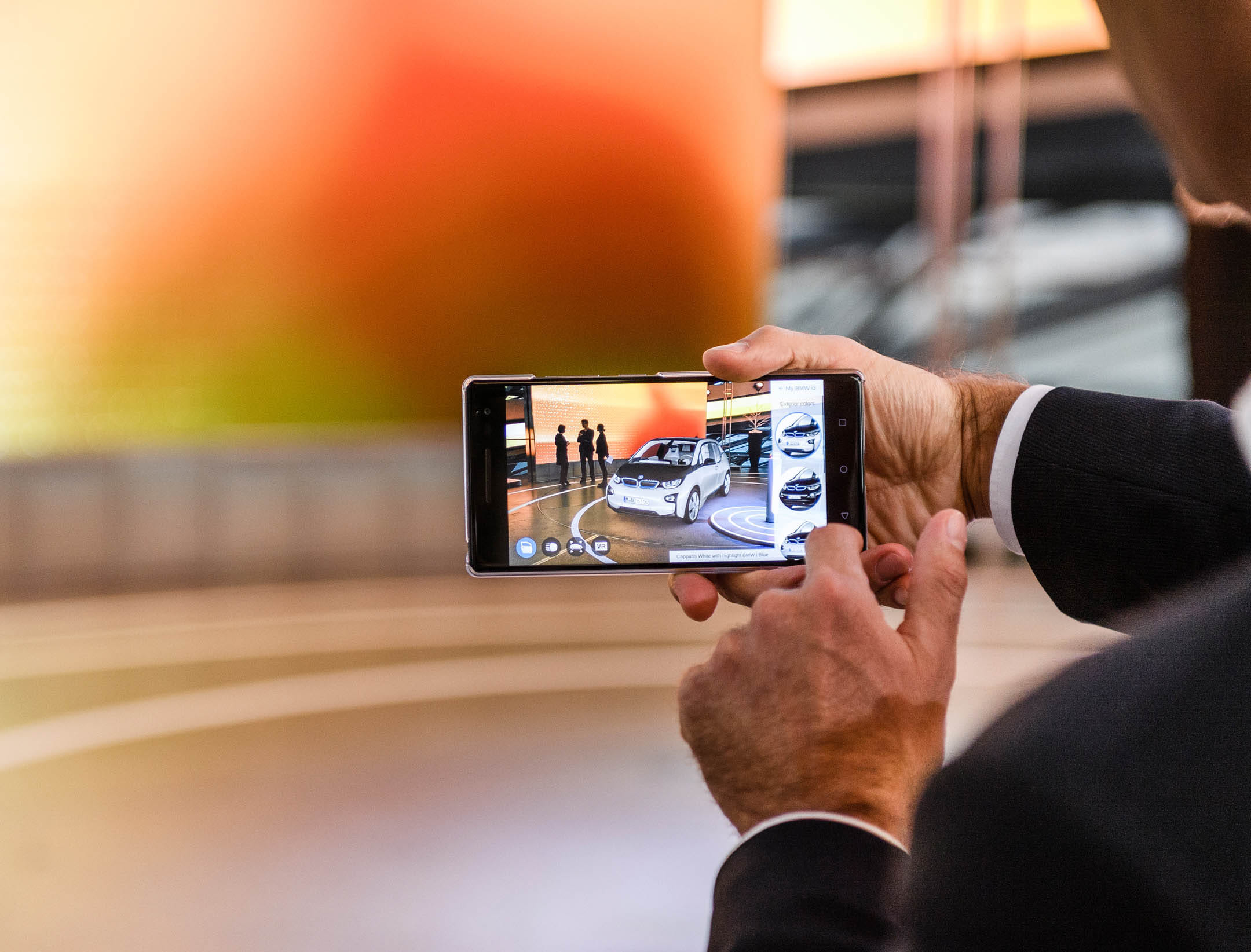 BMW i pilots augmented reality product visualiser