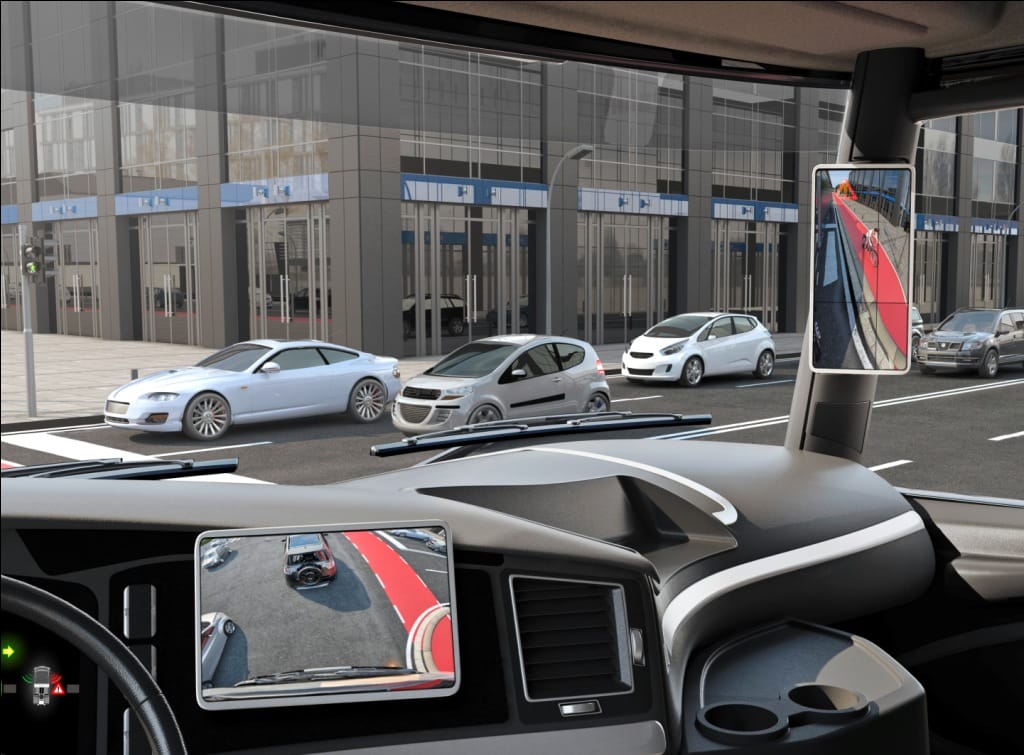 Continental develops digital side-view mirror without split screen
