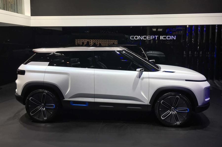 New Geely Concept Icon uses Volvo XC40 platform