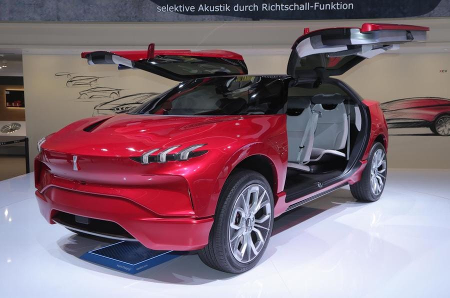 Chinese firm Wey unveils XEV plug-in hybrid SUV concept