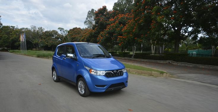 Mahindra Electric says the e2o and e2oPlus (pictured) have together over the years have contributed to a saving of 250,000kg of carbon dioxide emission.