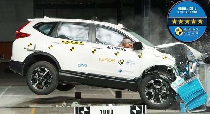 New Honda CR-V gets 5-star ASEAN NCAP rating