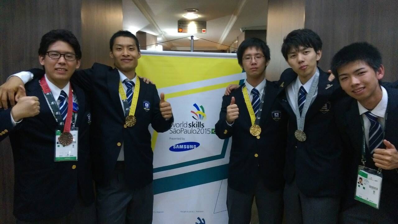 Four Toyota staffers win medals at World Skills Competition