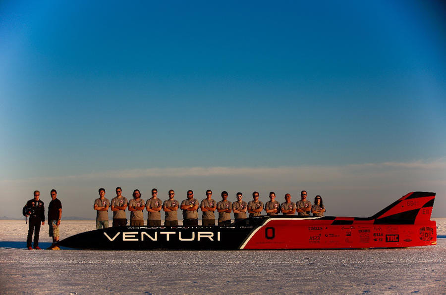 Venturi sets new electric land speed record