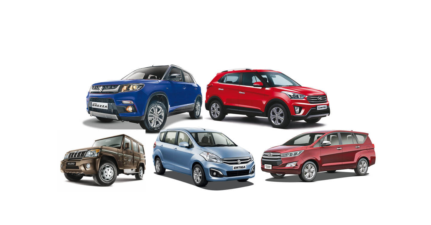 INDIA SALES: Top 5 Utility Vehicles in January 2017