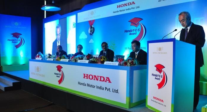 Honda gives scholarships to 14 aspiring engineers and scientists in India