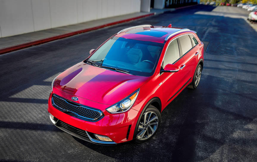 Kia unveils Niro hybrid SUV at Chicago Motor Show