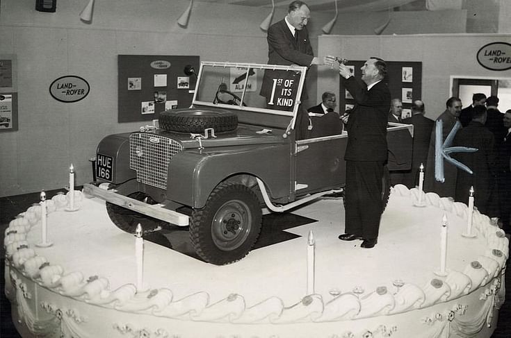 Land Rover on its 10th birthday