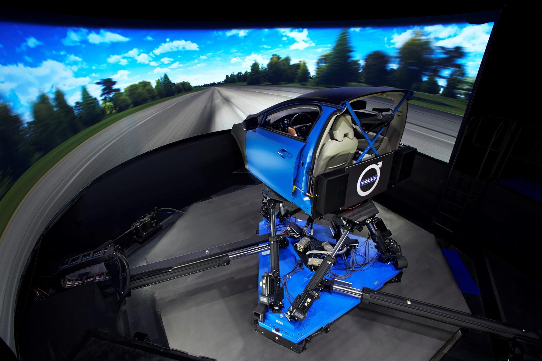 Volvo uses world’s most advanced chassis simulator to develop its next-gen cars