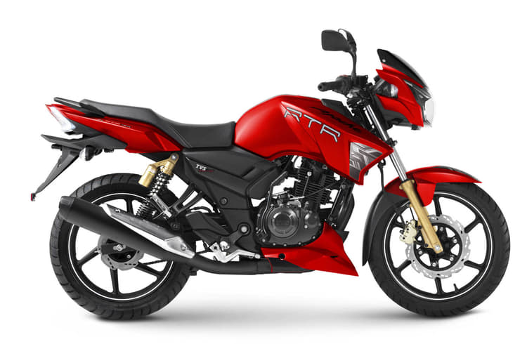 160 Apache Rtr 180 Price 2021 Model 160 4v Tvs Apache 180 Red