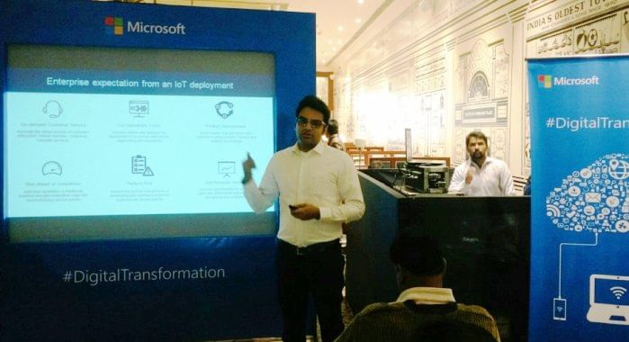 Microsoft pushes Cloud-based IoT solutions for digital transformation