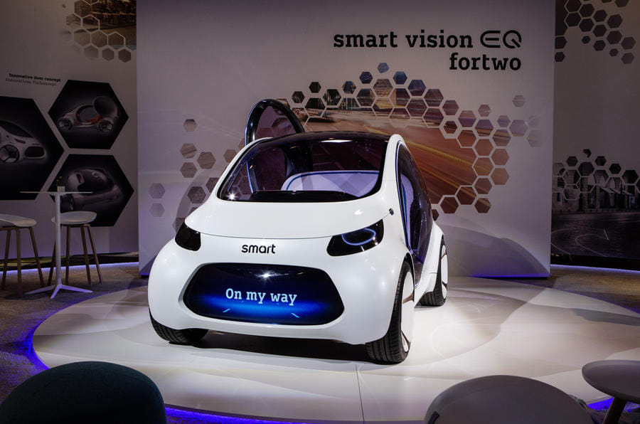 Smart Vision EQ claims to be electric city car of future