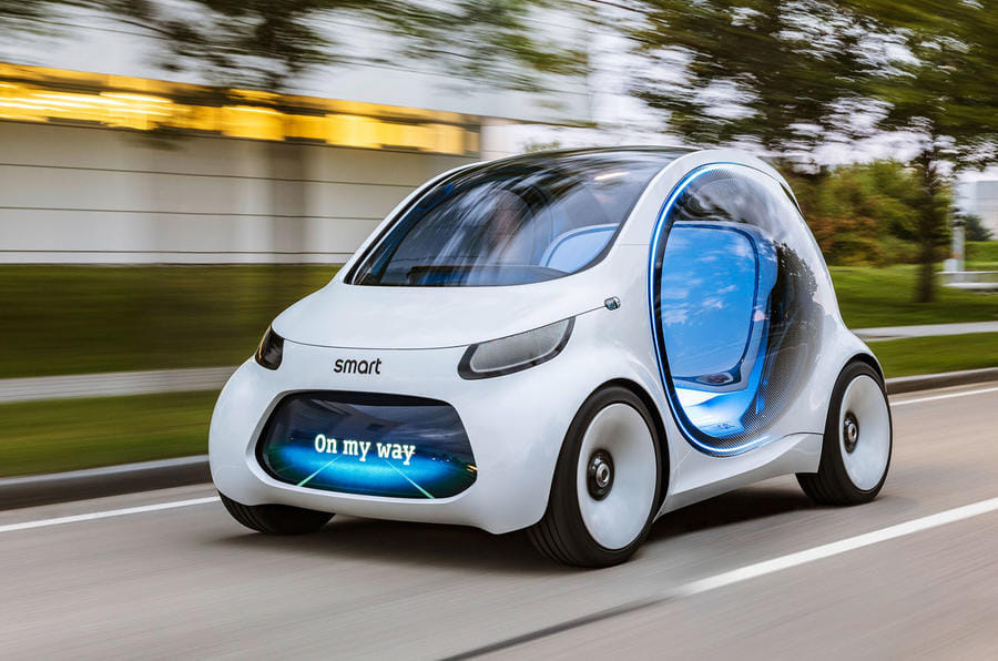 Smart Vision EQ claims to be electric city car of future