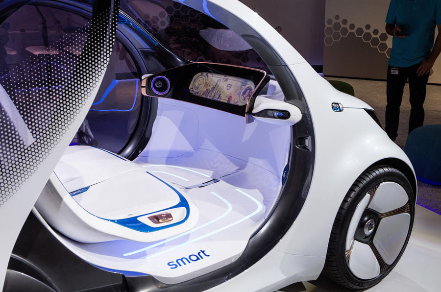 Smart Vision EQ claims to be electric city car of future