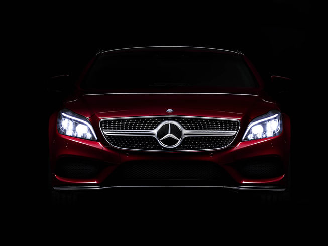 Mercedes-Benz debuts multi-beam LED headlamp tech in new CLS