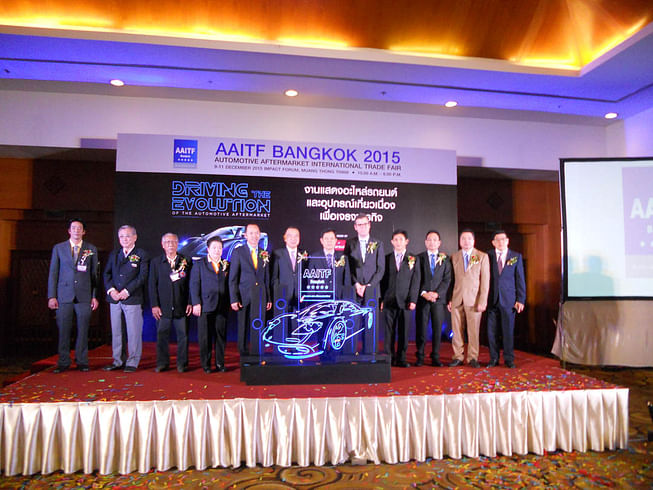 Inauguration of the first AAITF Bangkok 2015 expo which was held from December 9-11.